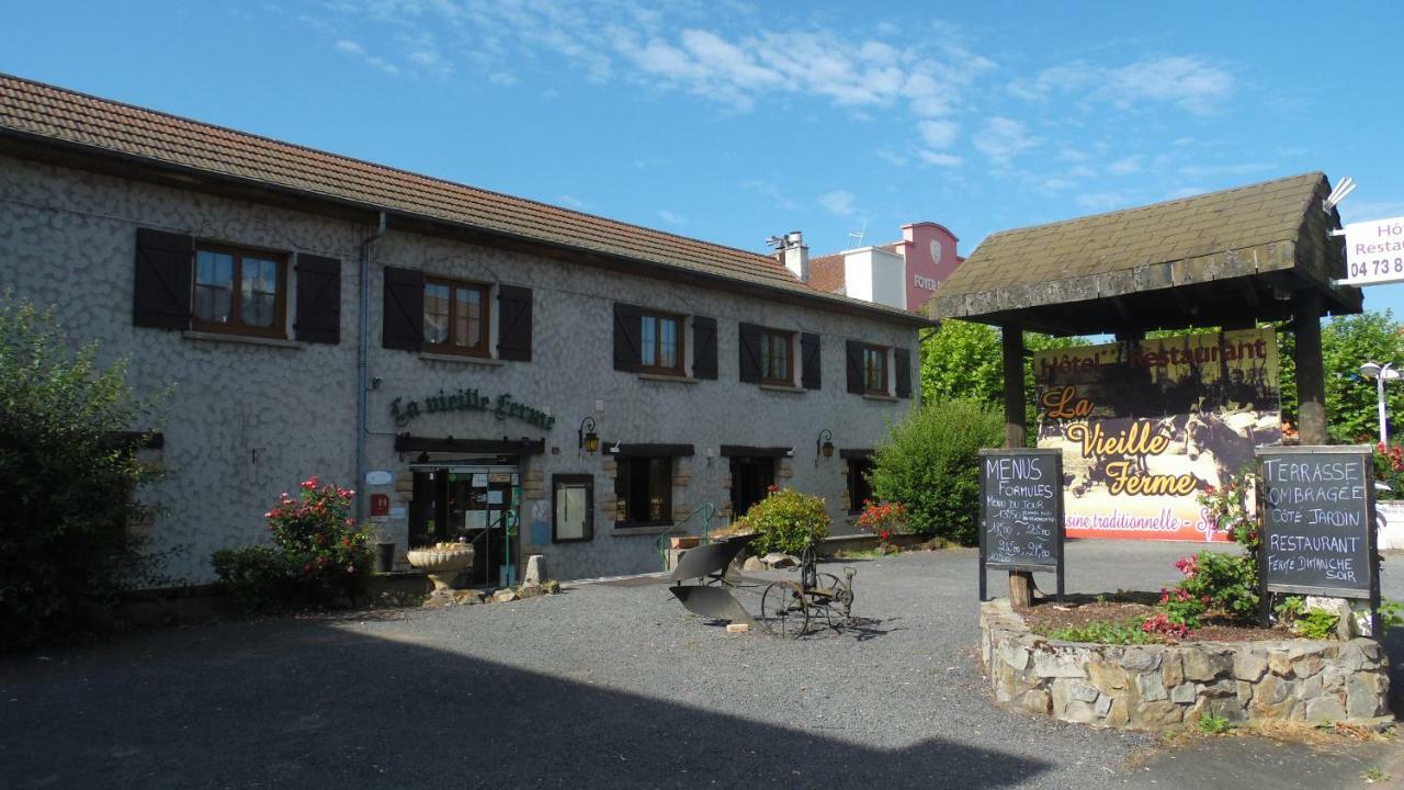 La Vieille Ferme Hotell Les Ancizes-Comps Exteriör bild